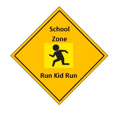 School Zone Sign