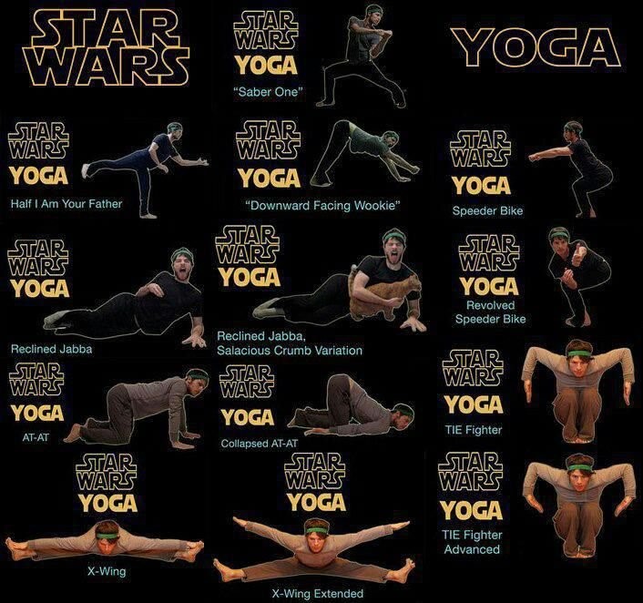 Star Wars Yoga Chart